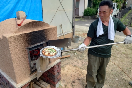 写真：ピザ窯